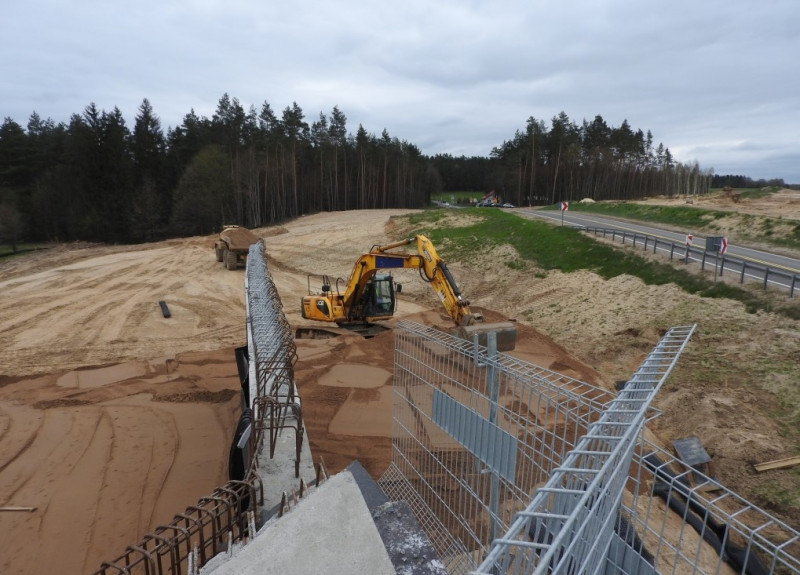 GDDKiA: postęp prac na budowie drogi ekspresowej S5 Ornowo - Wirwajdy